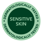 Tested on sensitive skin