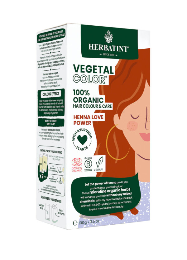 Herbatint vegetal color Henna